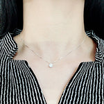 SPD.0068// 925 Silver Cubic DIA-1 Pendant, 1pc / PO60