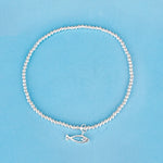SPD.0071// 925 Silver Cubic Fish Pendant, 1pc / PO63