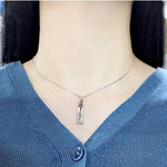 SPD.0120 / 925 Silver Antique Mini Bell Tassle Pendant, 1pc / PO102