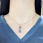 SPD.0121 / 925 Silver Antique Bell Tassle Pendant, 1pc / PO103