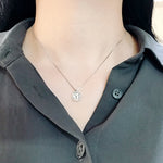 SPD.0178 / 925 Silver Antique Circle Round Pendant, 1pc / PO185