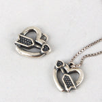 SPD.0184 / 925 Silver Antique Cupid Arrow Pendant, 1pc / PO193