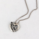 SPD.0184 / 925 Silver Antique Cupid Arrow Pendant, 1pc / PO193