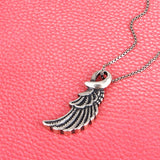 SPD.0189 / 925 Silver Antique Half Wing Pendant, 1pc / PO198
