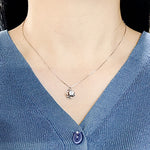SPD.0202 / 925 Silver Antique Cubic Star Pendant, 1pc / PO220