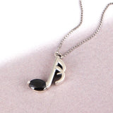 SPD.0206 / 925 Silver Antique Cubic note Pendant, 1pc / PO226