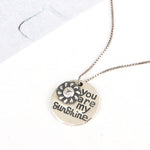SPD.0208 / 925 Silver Antique Cubic Sunshine Pendant, 1pc / PO229