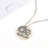SPD.0208 / 925 Silver Antique Cubic Sunshine Pendant, 1pc / PO229