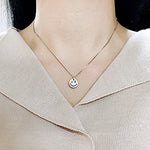 SPD.0060// 925 Silver Antique Smile Pendant, 1pc / PO309