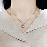 SPD.0060// 925 Silver Antique Smile Pendant, 1pc / PO309