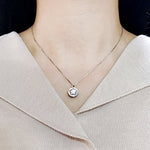 SPD.0054 // 925 Silver Antique Roman Numeric Star Cubic Pendant, 1pc / PO315