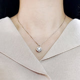 SPD.0054 // 925 Silver Antique Roman Numeric Star Cubic Pendant, 1pc / PO315