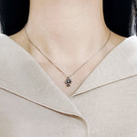 SPD.0050 // 925 Silver Antique Chrome Cross Pendant, 1pc / PO321