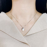 SPD.0045 // 925 Silver Antique "G" Heart Pendant, 1pc / PO328