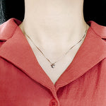 SPD.0037 // 925 Silver Antique Rudolph Face Pendant, 1pc / PO330