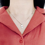 SPD.0040 // 925 Silver Antique Round Square Pendant, 1pc / PO333
