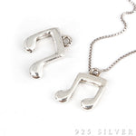 SPD.0032 // 925 Silver Antique notes Pendant, 1pc / PO336