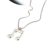 SPD.0032 // 925 Silver Antique notes Pendant, 1pc / PO336