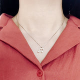 SPD.0032 // 925 Silver Antique notes Pendant, 1pc / PO336