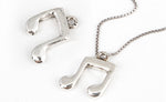 SPD.0032 // 925 Silver Antique notes Pendant, 1pc / PO336