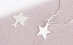 SPD.0019 // 925 Silver Mini Star Pendant, 1pc / PO357