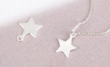 SPD.0019 // 925 Silver Mini Star Pendant, 1pc / PO357