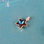 SPD.0064// 925 Silver Star Cubic Pendant, 1pc / PO39