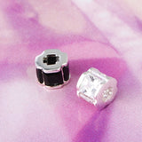 SPD.0073// 925 Silver Bold Circle Cubic Pendant, 1pc / PO41