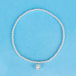 SPD.0073// 925 Silver Bold Circle Cubic Pendant, 1pc / PO41