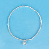 SPD.0073// 925 Silver Bold Circle Cubic Pendant, 1pc / PO41