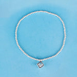 SPD.0075// 925 Silver Cubic Cube Pendant, 1pc / PO43