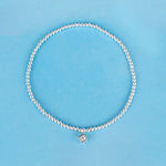 SPD.0079// 925 Silver Cubic in Cubic Pendant, 1pc / PO48