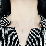 SPD.0088// 925 Silver Round Closs Pendant, 1pc / PO57