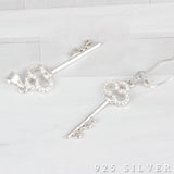 SPD.0089// 925 Silver Cubic Key Pendant, 1pc / PO64