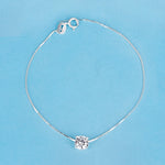 SPD.0095// 925 Silver 4 Angle 5.6mm Cubic Pendant, 1pc / PO65