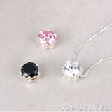 SPD.0098// 925 Silver 6 Angle 6.7mm Cubic Pendant, 1pc / PO73