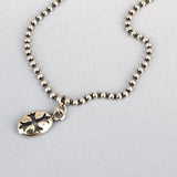 SPD.0100// 925 Silver Antique Oval Cross Pendant, 1pc / PO78