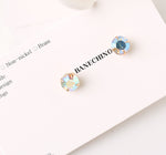 ER.509 // Mini Prism Cubic Ear Post, 2 Pc