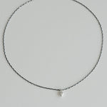 [ 925 Sterling silver ] Heart Rollotaph Jewel Necklace