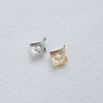 PD.2082 // Opal Square Pendant, 2 Pc [5-2041-04]