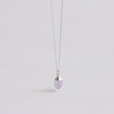 [ 925 Sterling silver ] Amethys Natural Stone Rough Jewel Necklace