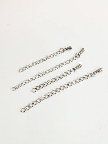 SG.146 // Surgical Steel Tail Chain, 10 Pc