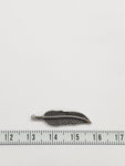 SG.164 // Surgical Steel Feather Pendant, 2 Pc