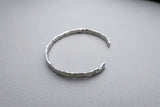 [ 925 Sterling silver ] Open Free Silver Bangle Bracelet