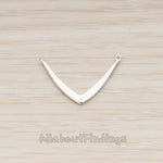 PD.1142 // V Shaped Ver.2 Pendant, 2 Pc