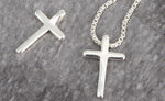 SPD.0014 // 925 Silver Simple Mini Closs Pendant, 1pc / PO362