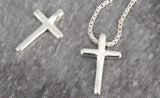 SPD.0014 // 925 Silver Simple Mini Closs Pendant, 1pc / PO362