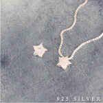 SPD.0015 // 925 Silver Simple Mini Star Pendant, 1pc / PO363