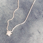 SPD.0015 // 925 Silver Simple Mini Star Pendant, 1pc / PO363