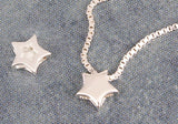 SPD.0015 // 925 Silver Simple Mini Star Pendant, 1pc / PO363
